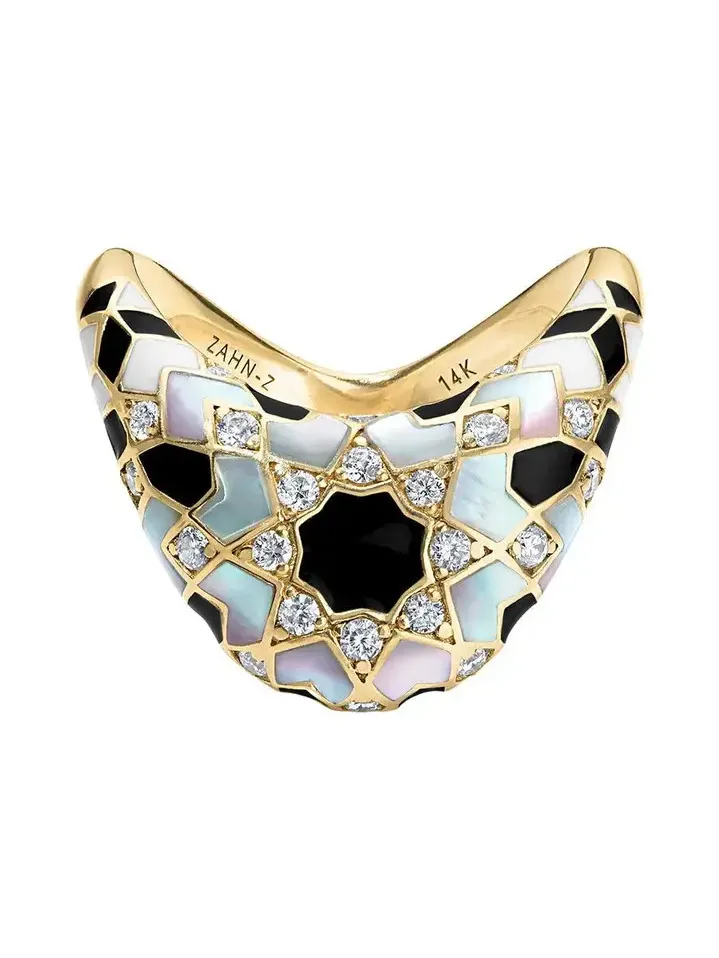 Diamond Pearl Big Zaha Secrets Revealed Ring