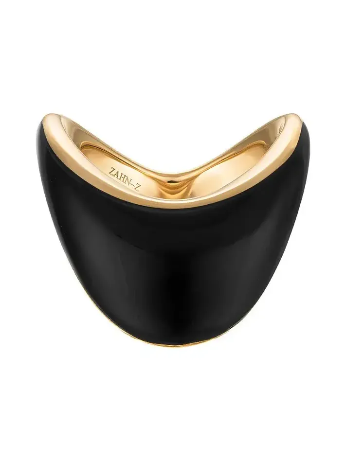 Onyx Big Zaha Ring
