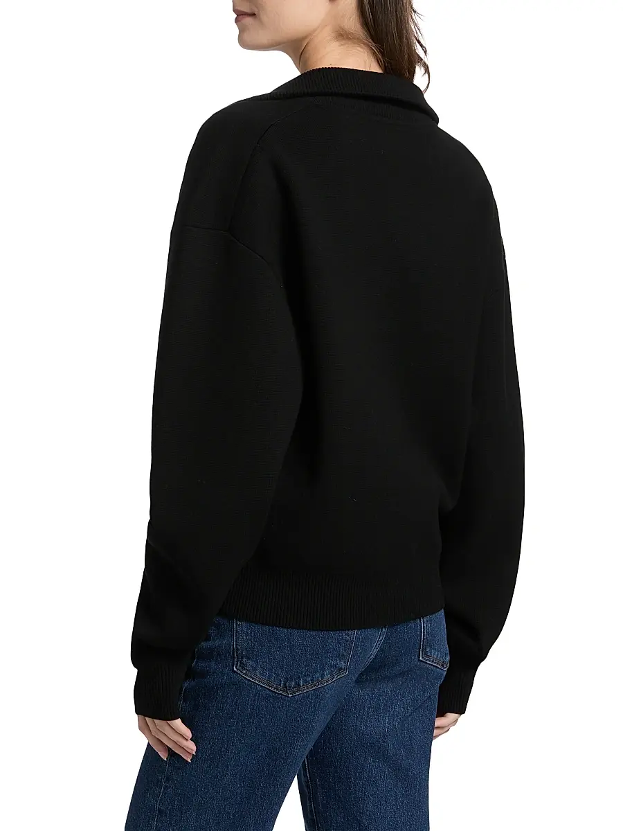 A.L.C. A. L.C. Women's Timmy Curved Sweater | Thumbnail 5 A.L.C. A. L.C. Women's Timmy Curved Sweater | Thumbnail 5