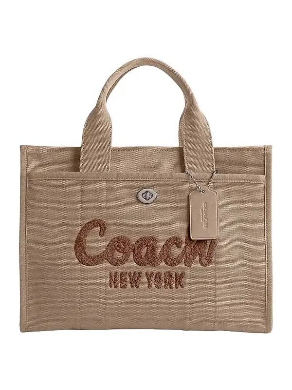 Women's Cargo Canvas & Leather Tote Bag Women's Cargo Canvas & Leather Tote Bag