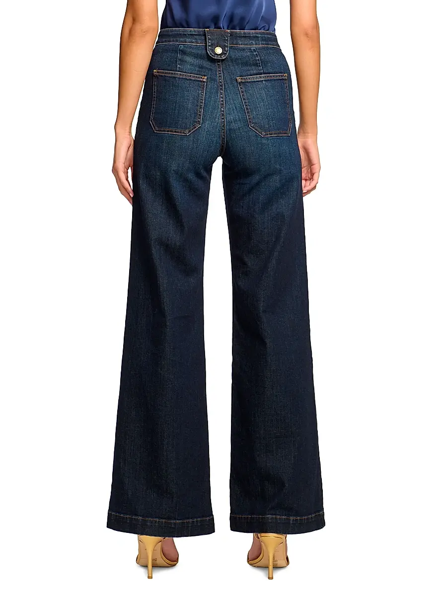 Ramy Brook Women's Theodora Wide-Leg Jeans | Thumbnail 4 Ramy Brook Women's Theodora Wide-Leg Jeans | Thumbnail 4