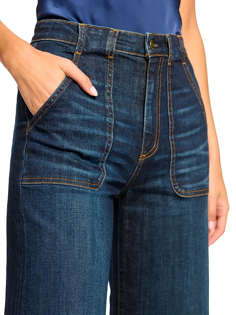 Ramy Brook Women's Theodora Wide-Leg Jeans | Thumbnail 5 Ramy Brook Women's Theodora Wide-Leg Jeans | Thumbnail 5