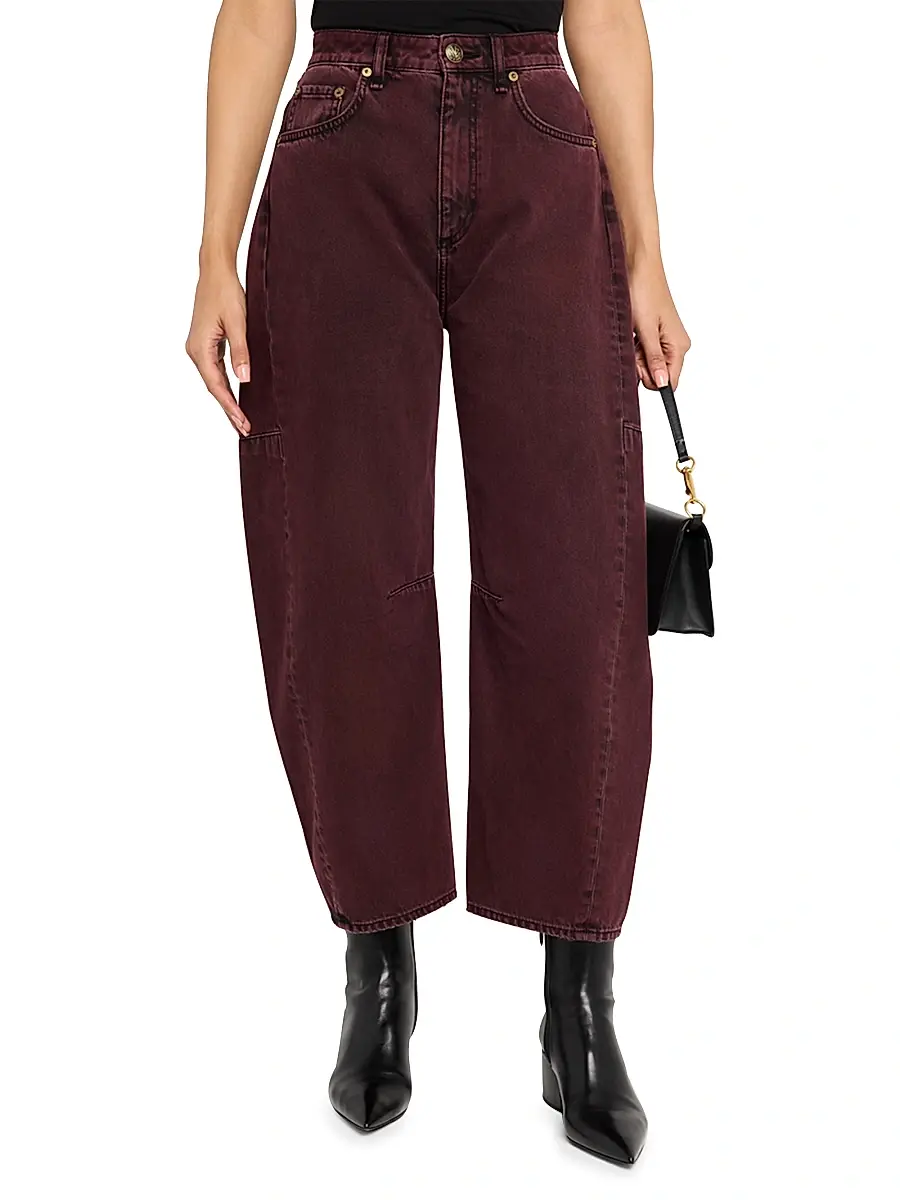rag & bone Women's Charlie High-Rise Barrel-Leg Jeans | Thumbnail 3 rag & bone Women's Charlie High-Rise Barrel-Leg Jeans | Thumbnail 3
