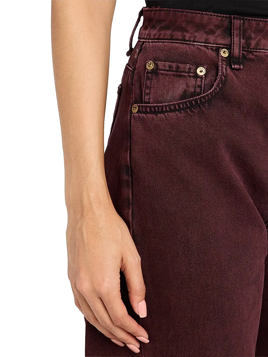 rag & bone Women's Charlie High-Rise Barrel-Leg Jeans | Thumbnail 5 rag & bone Women's Charlie High-Rise Barrel-Leg Jeans | Thumbnail 5