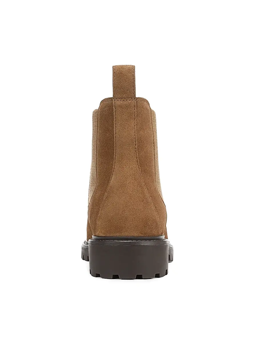 Vince Men's Dave Suede Chelsea Short Boots | Thumbnail 3 Vince Men's Dave Suede Chelsea Short Boots | Thumbnail 3