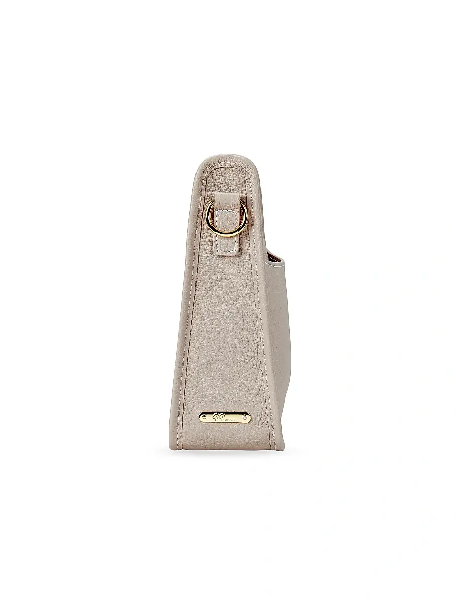 GiGi New York Women's Elle Leather Crossbody Bag - Beech Wood | Thumbnail 6 GiGi New York Women's Elle Leather Crossbody Bag - Beech Wood | Thumbnail 6