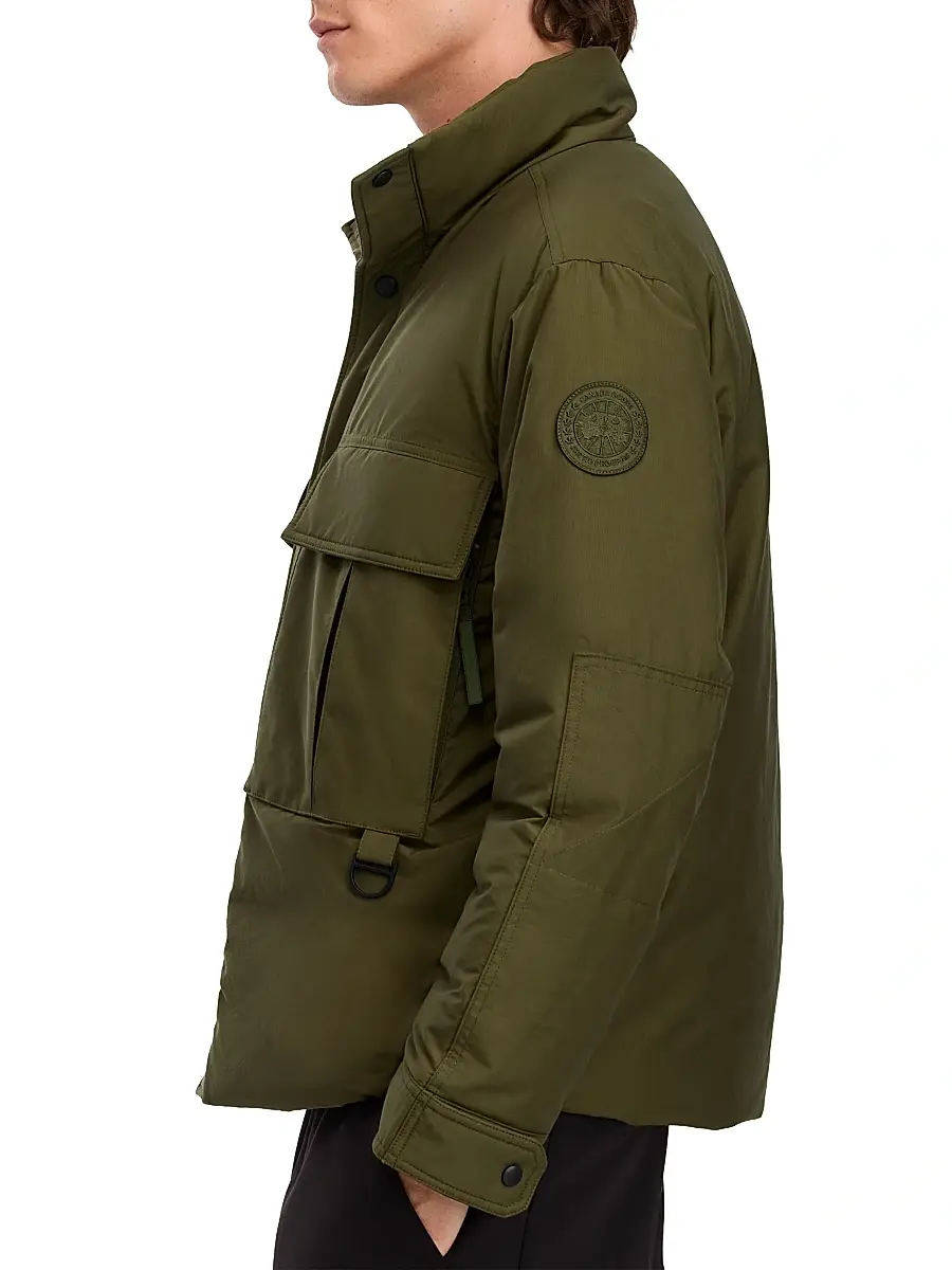 Canada Goose Men's Kirby Snap-Front Utility Jacket | Thumbnail 4