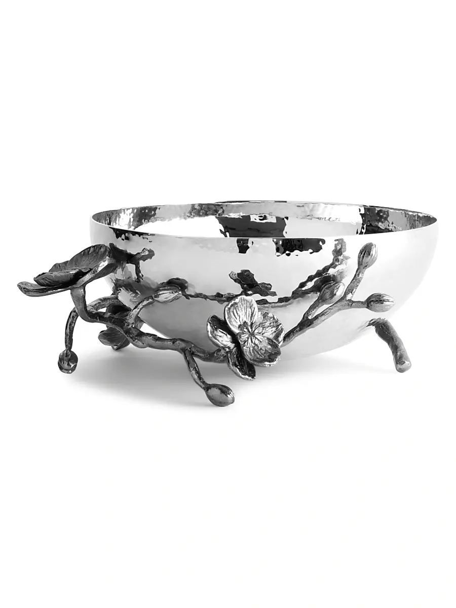 Michael Aram Black Orchid 3-Piece Caviar Dish & Spoon Set | Thumbnail 5