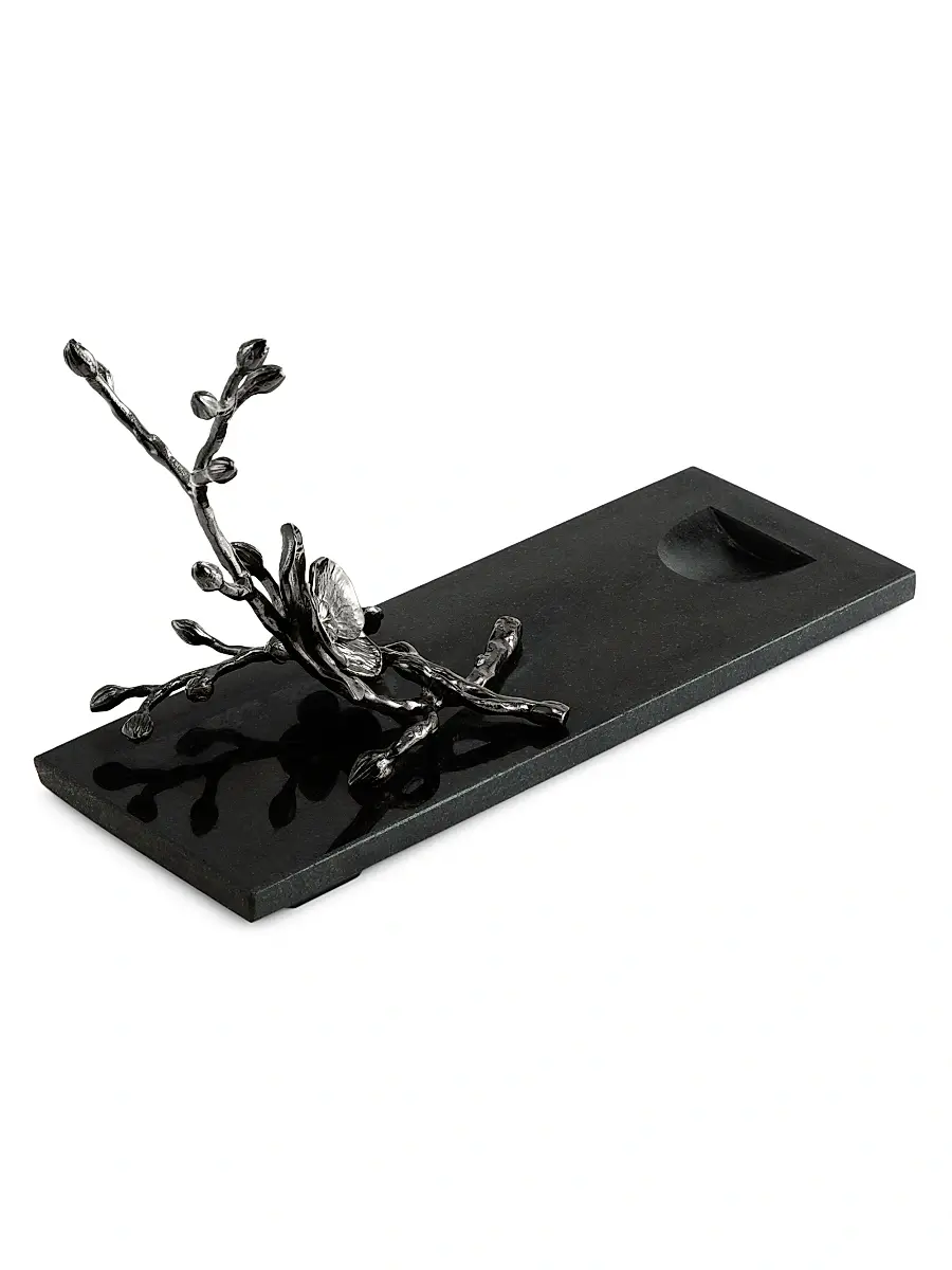Michael Aram Black Orchid Wine Rest | Thumbnail 3 Michael Aram Black Orchid Wine Rest | Thumbnail 3