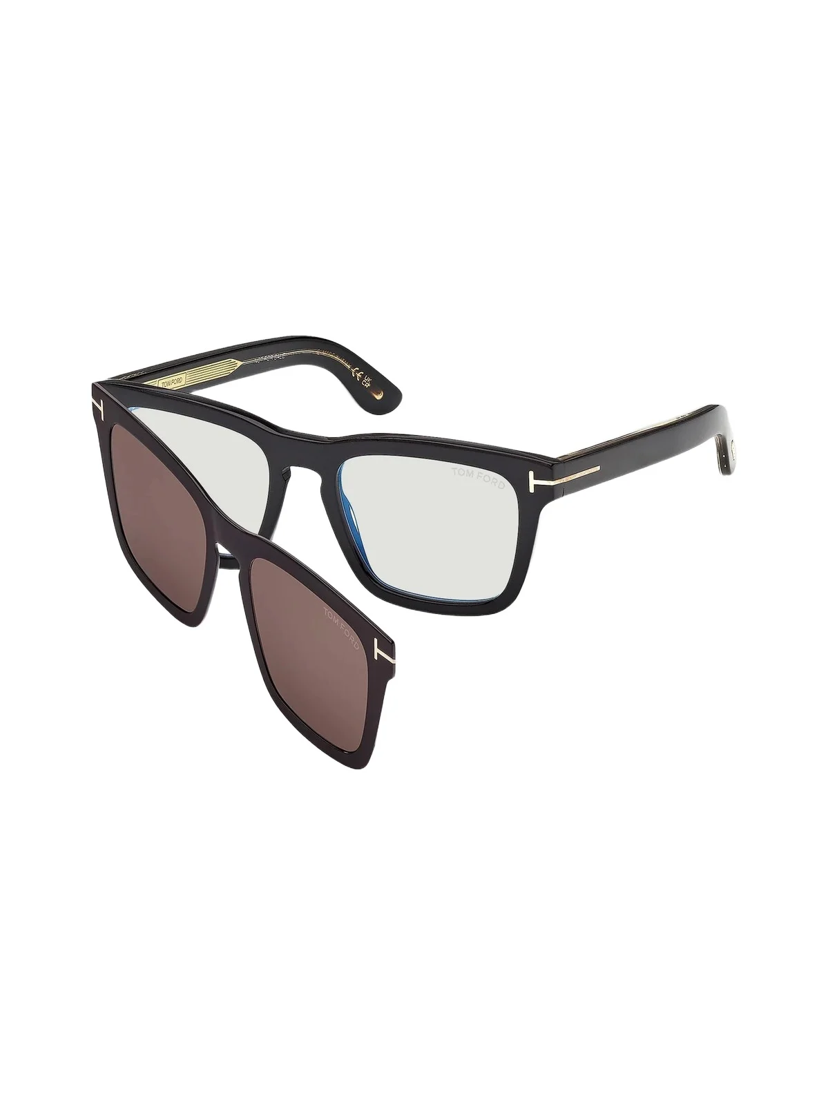 Women's 55MM Blue Block Square Optical Eyeglasses