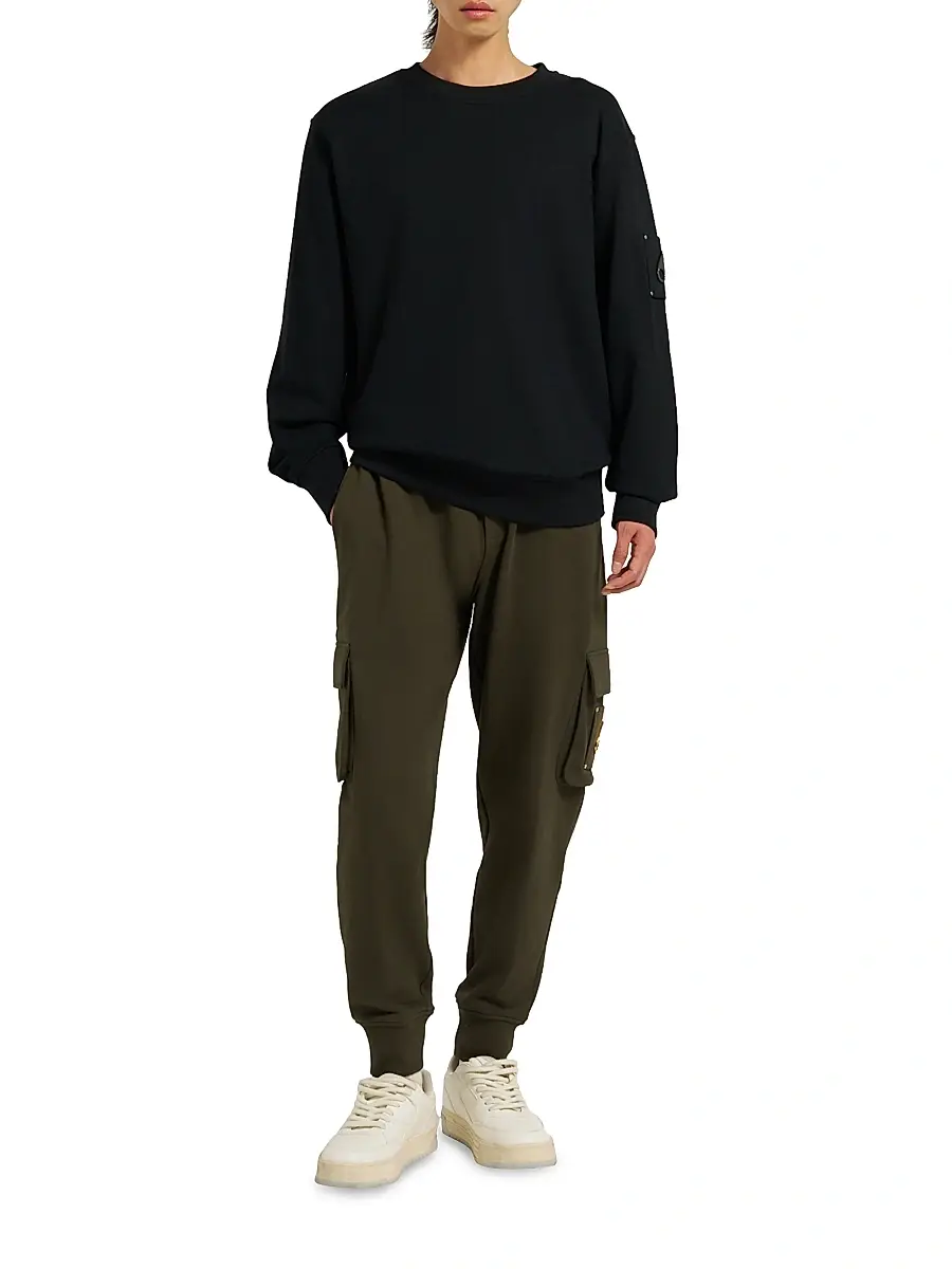 Moose Knuckles Men's Icon Sportswear Hartsfield Cotton Sweatshirt | Thumbnail 2 Moose Knuckles Men's Icon Sportswear Hartsfield Cotton Sweatshirt | Thumbnail 2