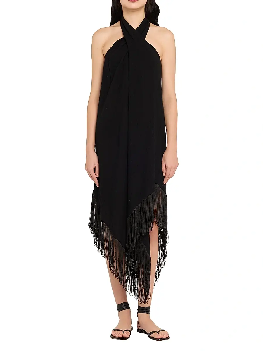 PQ Women's Kate Fringe-Trim Dress | Thumbnail 2 PQ Women's Kate Fringe-Trim Dress | Thumbnail 2