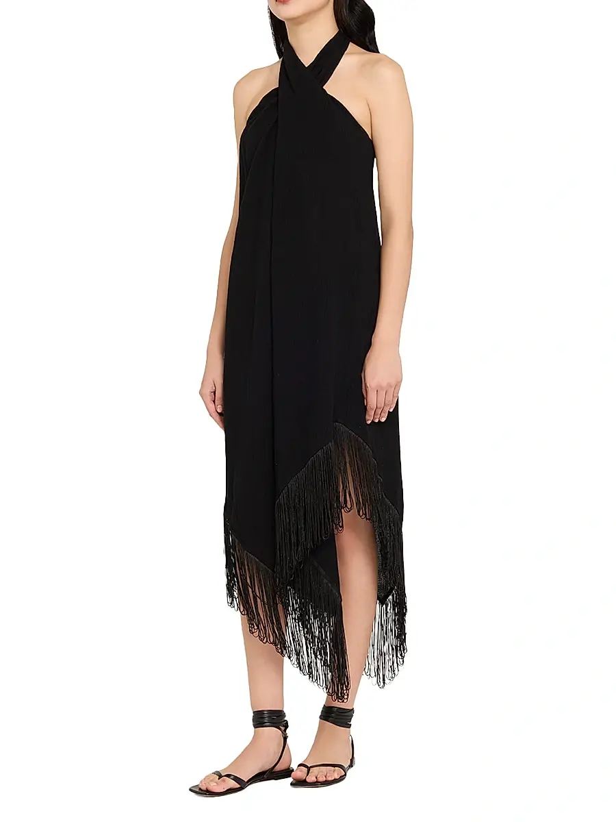 PQ Women's Kate Fringe-Trim Dress | Thumbnail 3 PQ Women's Kate Fringe-Trim Dress | Thumbnail 3