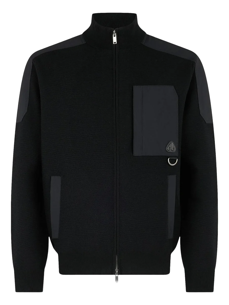 Moose Knuckles Men's Knitwear Elowan Slim-Fit Cardigan