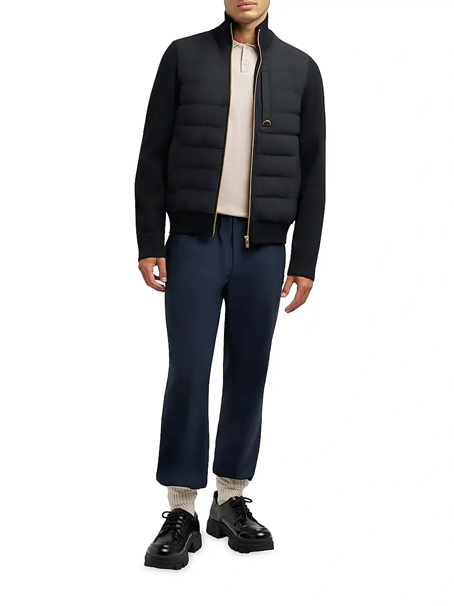 Moose Knuckles Men's Hybrid Sportswear Kamet Slim-Fit Jacket | Thumbnail 2 Moose Knuckles Men's Hybrid Sportswear Kamet Slim-Fit Jacket | Thumbnail 2