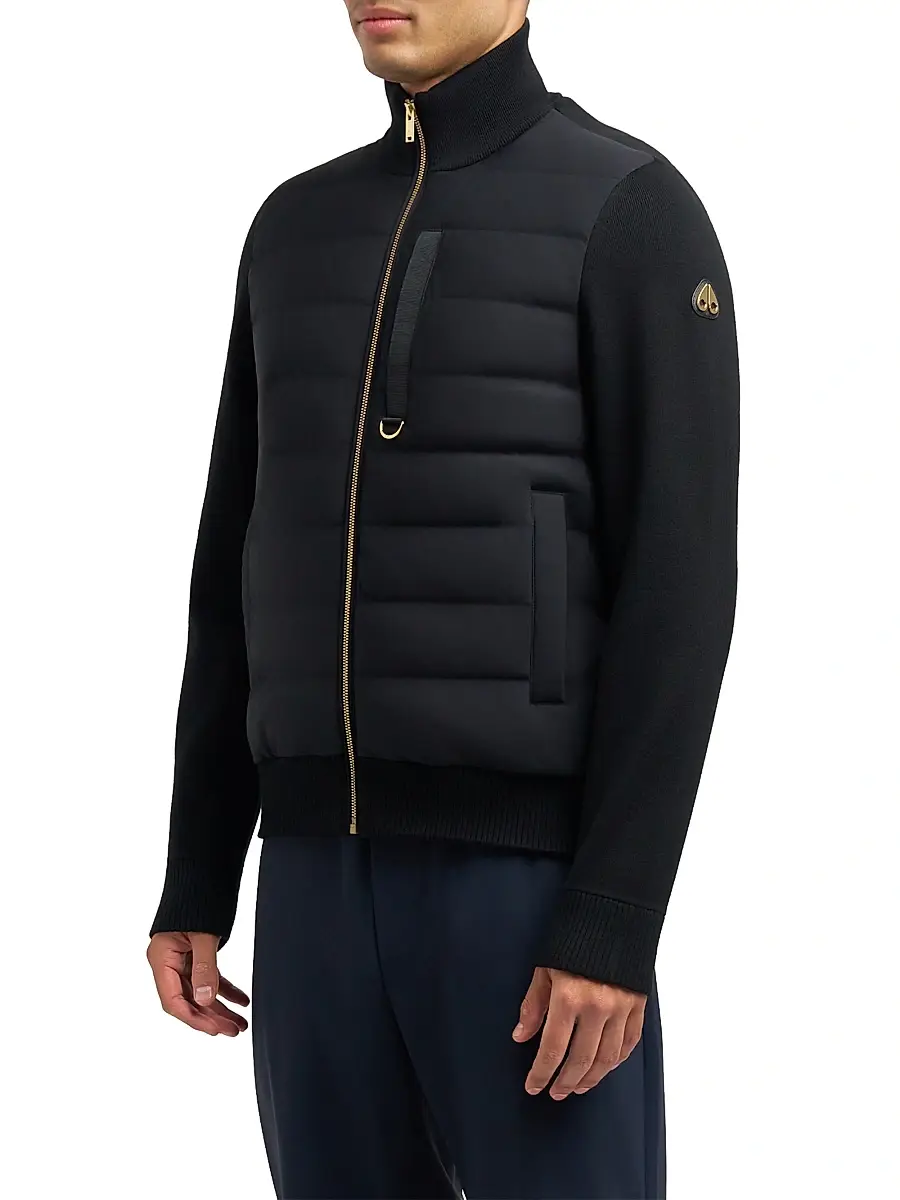 Moose Knuckles Men's Hybrid Sportswear Kamet Slim-Fit Jacket | Thumbnail 4 Moose Knuckles Men's Hybrid Sportswear Kamet Slim-Fit Jacket | Thumbnail 4
