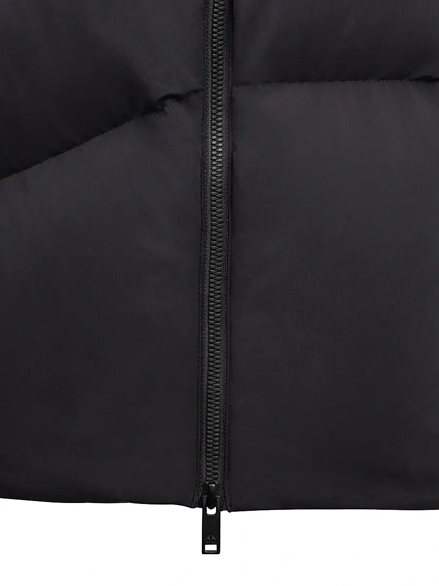Moose Knuckles Women's Active Flex Cooper Lake Shearling-Hooded Down Parka - Black | Thumbnail 7 Moose Knuckles Women's Active Flex Cooper Lake Shearling-Hooded Down Parka - Black | Thumbnail 7
