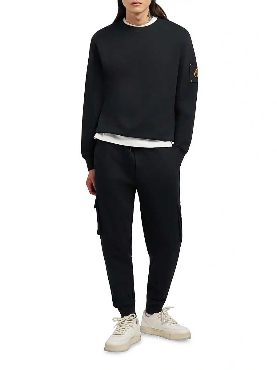 Moose Knuckles Men's Icon Sportswear Clemont Regular-Fit Cargo Joggers | Thumbnail 2 Moose Knuckles Men's Icon Sportswear Clemont Regular-Fit Cargo Joggers | Thumbnail 2