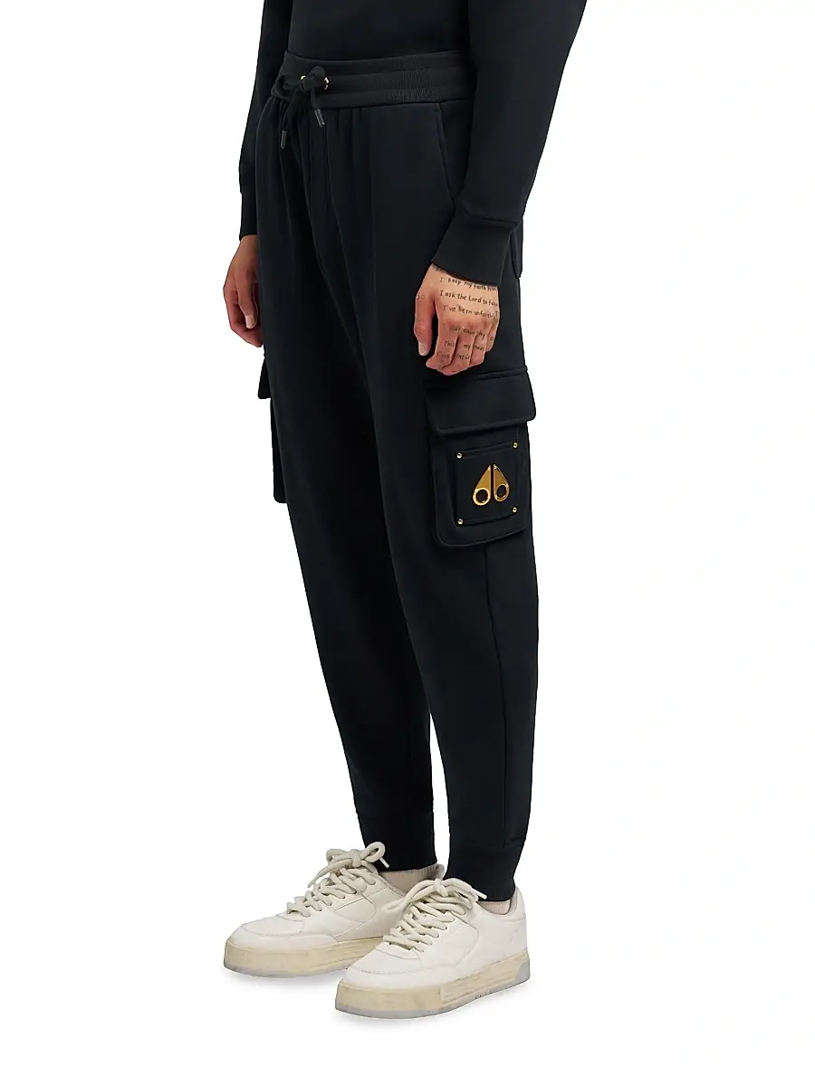Moose Knuckles Men's Icon Sportswear Clemont Regular-Fit Cargo Joggers | Thumbnail 5 Moose Knuckles Men's Icon Sportswear Clemont Regular-Fit Cargo Joggers | Thumbnail 5