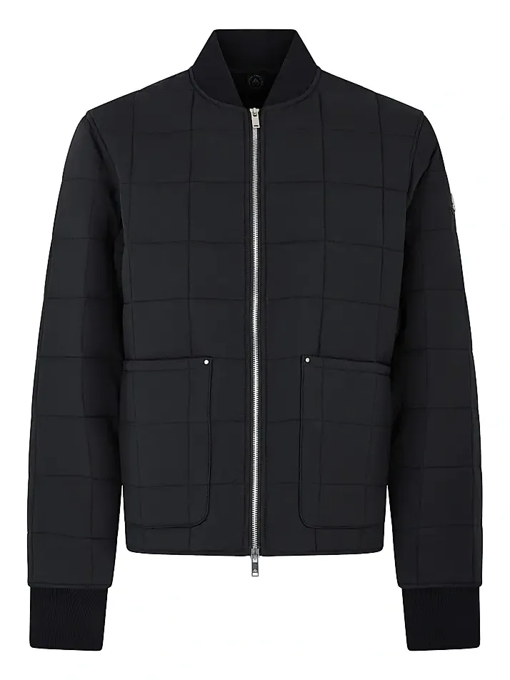 Moose Knuckles Men's Shell Jackets Walker Liner Quilted Puffer Bomber Jacket