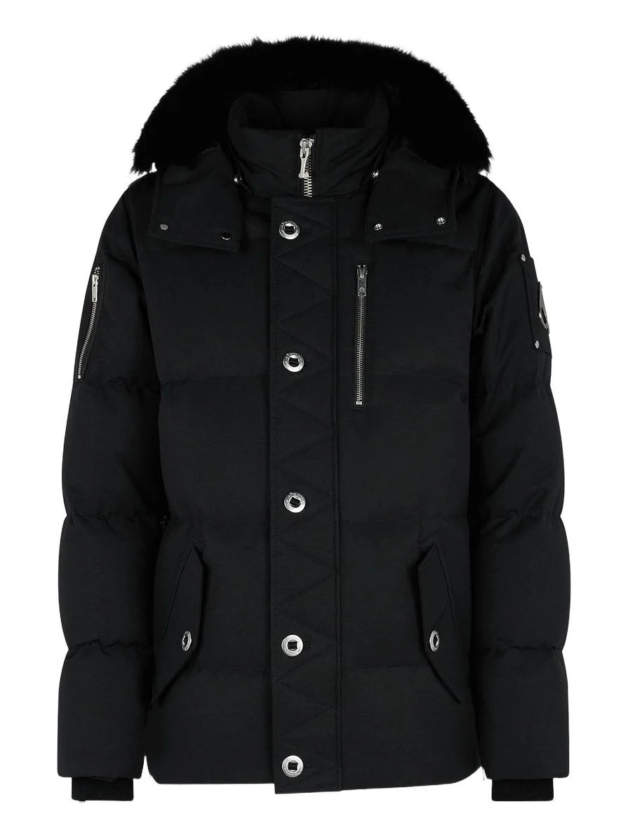 Moose Knuckles Men's Originals 3Q Shearling-Hood Jacket