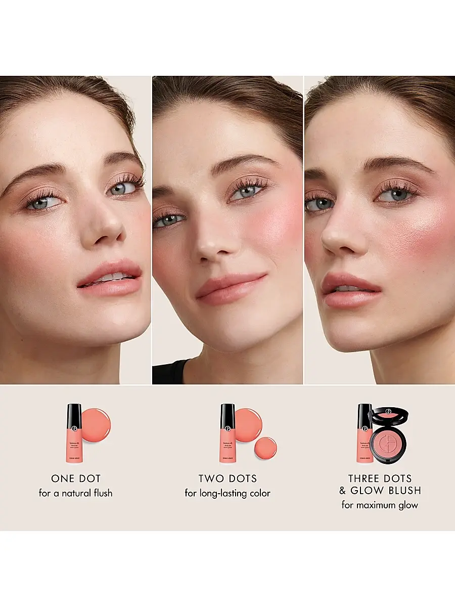 Armani Beauty Women's Luminous Silk Cheek Tint | Thumbnail 5 Armani Beauty Women's Luminous Silk Cheek Tint | Thumbnail 5