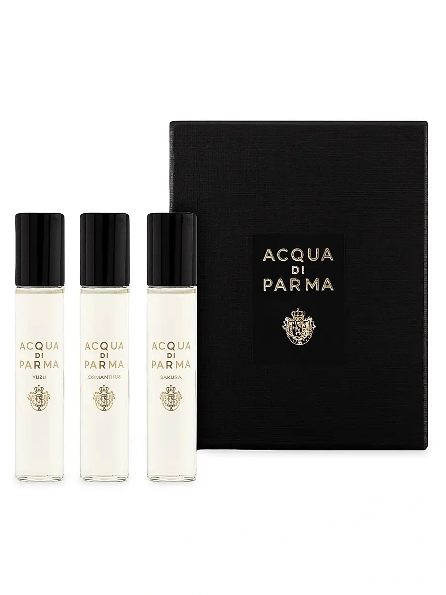 Acqua di Parma Women's Signatures Of The Sun 3-Piece Discovery Eau De Parfum Set | Image 1 Acqua di Parma Women's Signatures Of The Sun 3-Piece Discovery Eau De Parfum Set | Image 1