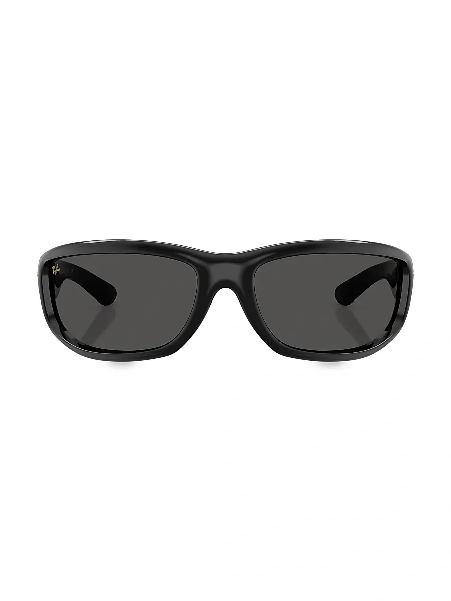 Ray-Ban Men's 0Rb4941 86MM Square Sunglasses - Black | Thumbnail 2 Ray-Ban Men's 0Rb4941 86MM Square Sunglasses - Black | Thumbnail 2