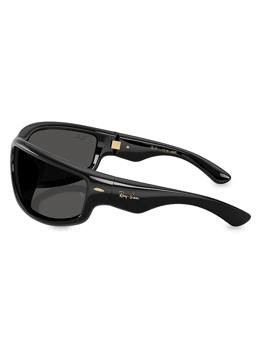 Ray-Ban Men's 0Rb4941 86MM Square Sunglasses - Black | Thumbnail 3 Ray-Ban Men's 0Rb4941 86MM Square Sunglasses - Black | Thumbnail 3