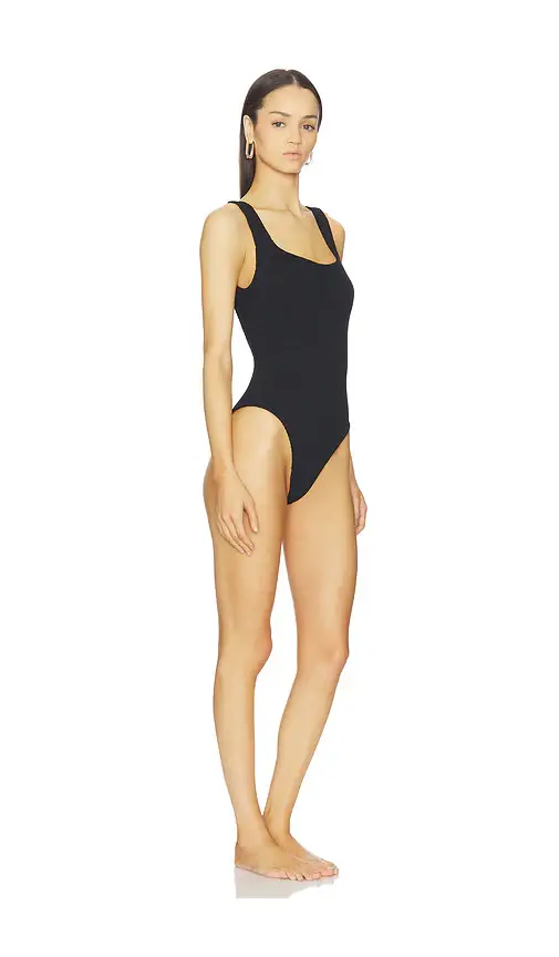 Hunza G Square Neck One Piece Swimsuit | Thumbnail 2 Hunza G Square Neck One Piece Swimsuit | Thumbnail 2