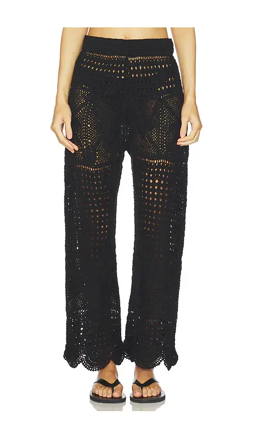 Agua Bendita Wesley Quilt Flared Pants | Image 1 Agua Bendita Wesley Quilt Flared Pants | Image 1