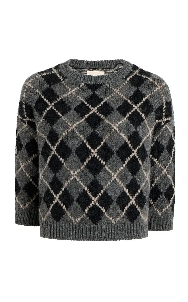 Colt Argyle Cashmere Sweater Colt Argyle Cashmere Sweater