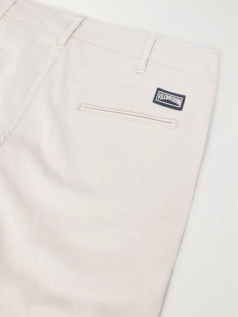 Vilebrequin Ponche Straight-Leg Stretch Lyocell and Cotton-Blend Gabardine Shorts - Men | Thumbnail 5 Vilebrequin Ponche Straight-Leg Stretch Lyocell and Cotton-Blend Gabardine Shorts - Men | Thumbnail 5
