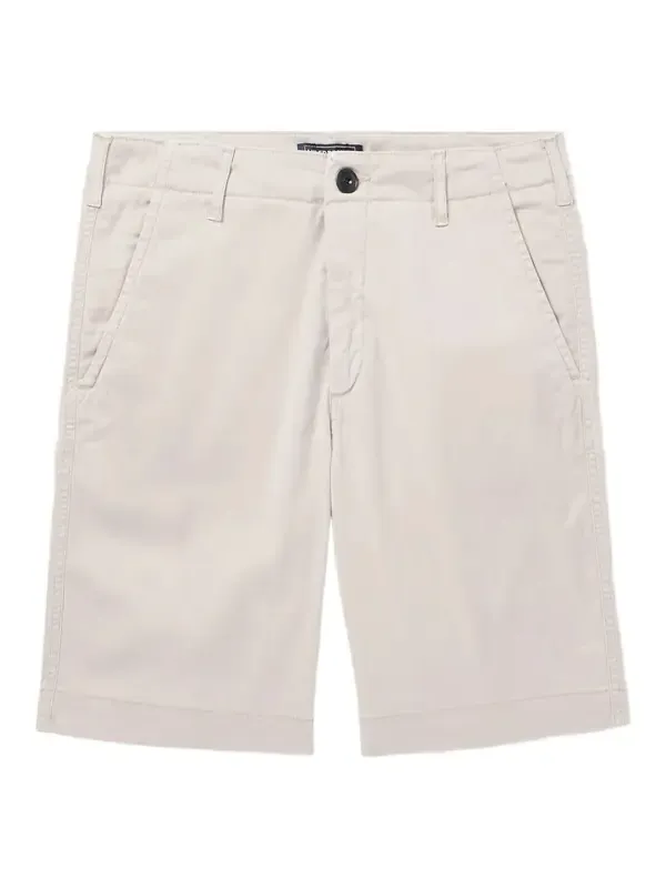 Ponche Straight-Leg Stretch Lyocell and Cotton-Blend Gabardine Shorts - Men