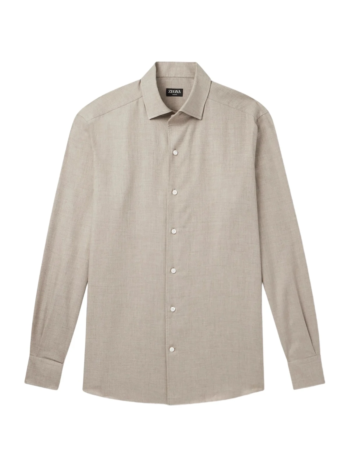 Cotton and Cashmere-Blend Shirt - Men Cotton and Cashmere-Blend Shirt - Men