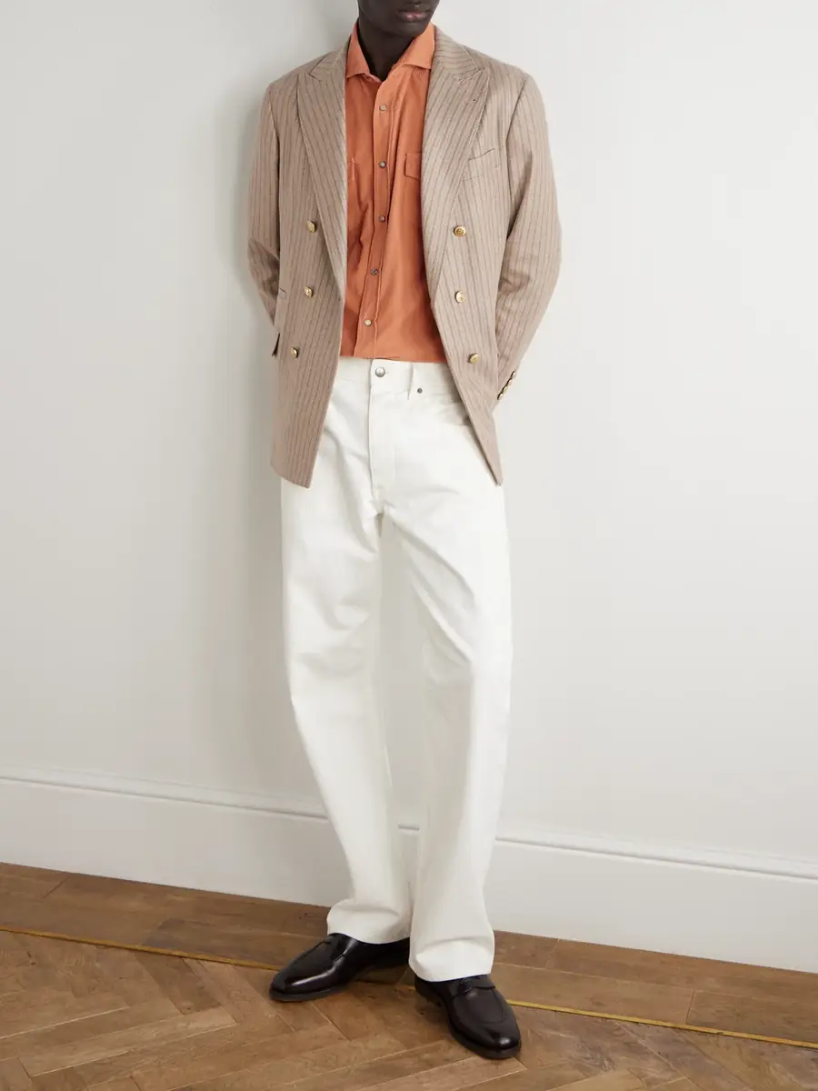 Brunello Cucinelli Cotton-Corduroy Western Shirt - Men | Thumbnail 2 Brunello Cucinelli Cotton-Corduroy Western Shirt - Men | Thumbnail 2