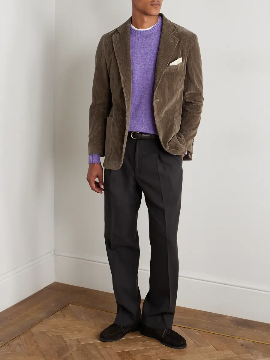 Rubinacci Cotton-Corduroy Blazer - Men | Thumbnail 2 Rubinacci Cotton-Corduroy Blazer - Men | Thumbnail 2