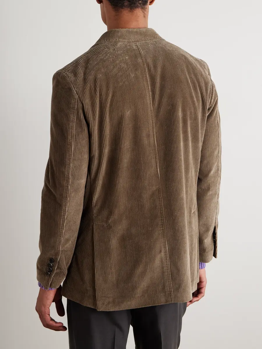 Rubinacci Cotton-Corduroy Blazer - Men | Thumbnail 4 Rubinacci Cotton-Corduroy Blazer - Men | Thumbnail 4