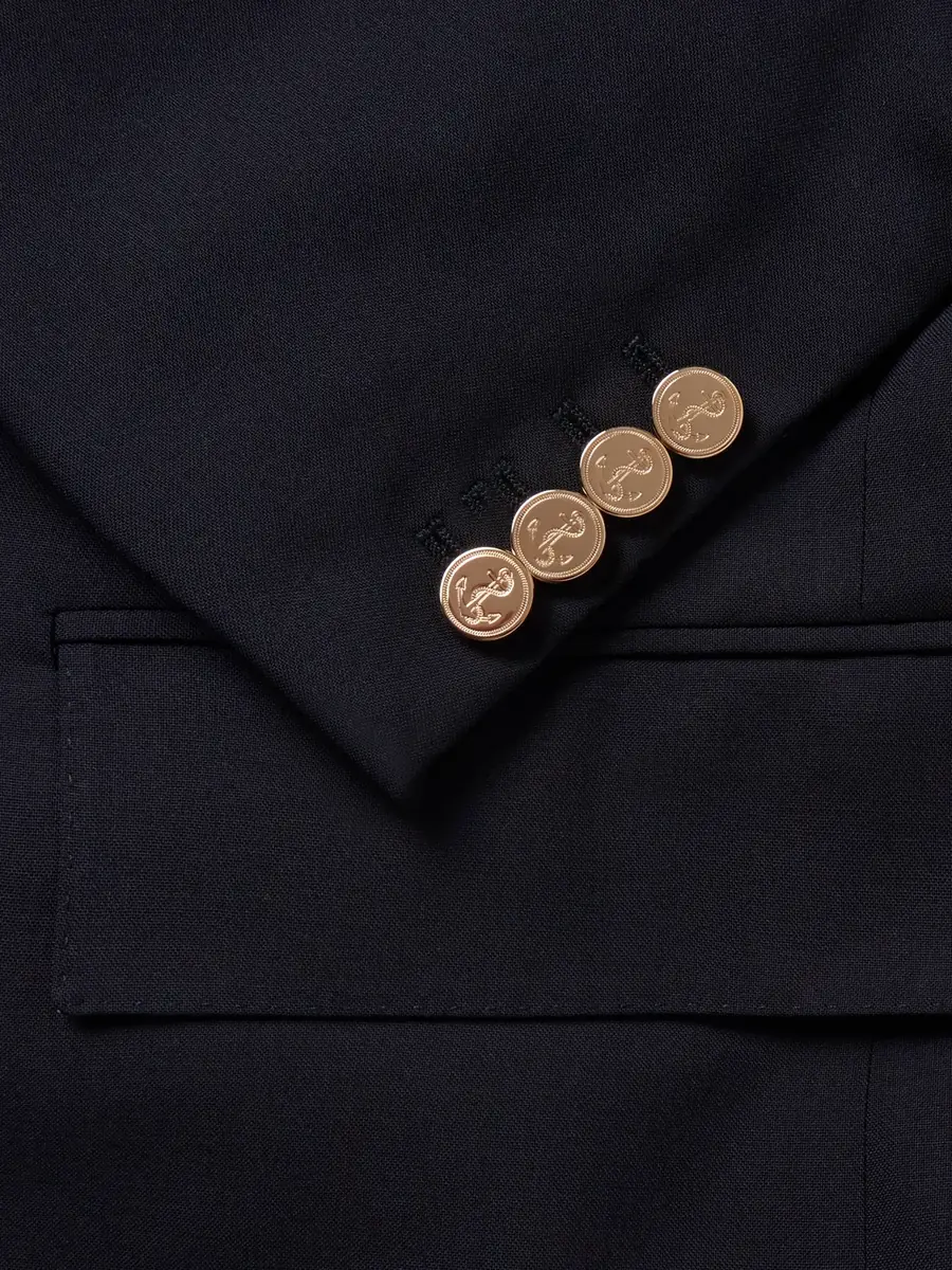 Thom Browne Slim-Fit Striped Wool Blazer - Men | Thumbnail 4 Thom Browne Slim-Fit Striped Wool Blazer - Men | Thumbnail 4