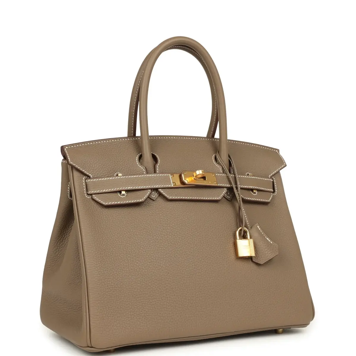 HERMÈS Hermes Birkin 30 Etoupe Togo Gold Hardware | Thumbnail 2 HERMÈS Hermes Birkin 30 Etoupe Togo Gold Hardware | Thumbnail 2