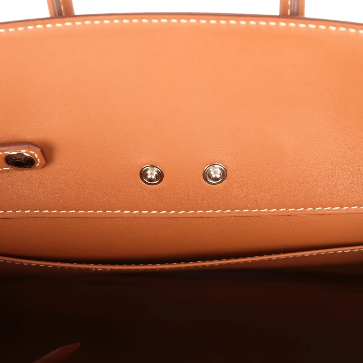 HERMÈS Hermes Birkin Shadow 25 Gold Swift Palladium Hardware | Thumbnail 11 HERMÈS Hermes Birkin Shadow 25 Gold Swift Palladium Hardware | Thumbnail 11