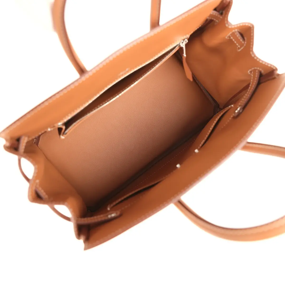 HERMÈS Hermes Birkin Shadow 25 Gold Swift Palladium Hardware | Thumbnail 12 HERMÈS Hermes Birkin Shadow 25 Gold Swift Palladium Hardware | Thumbnail 12