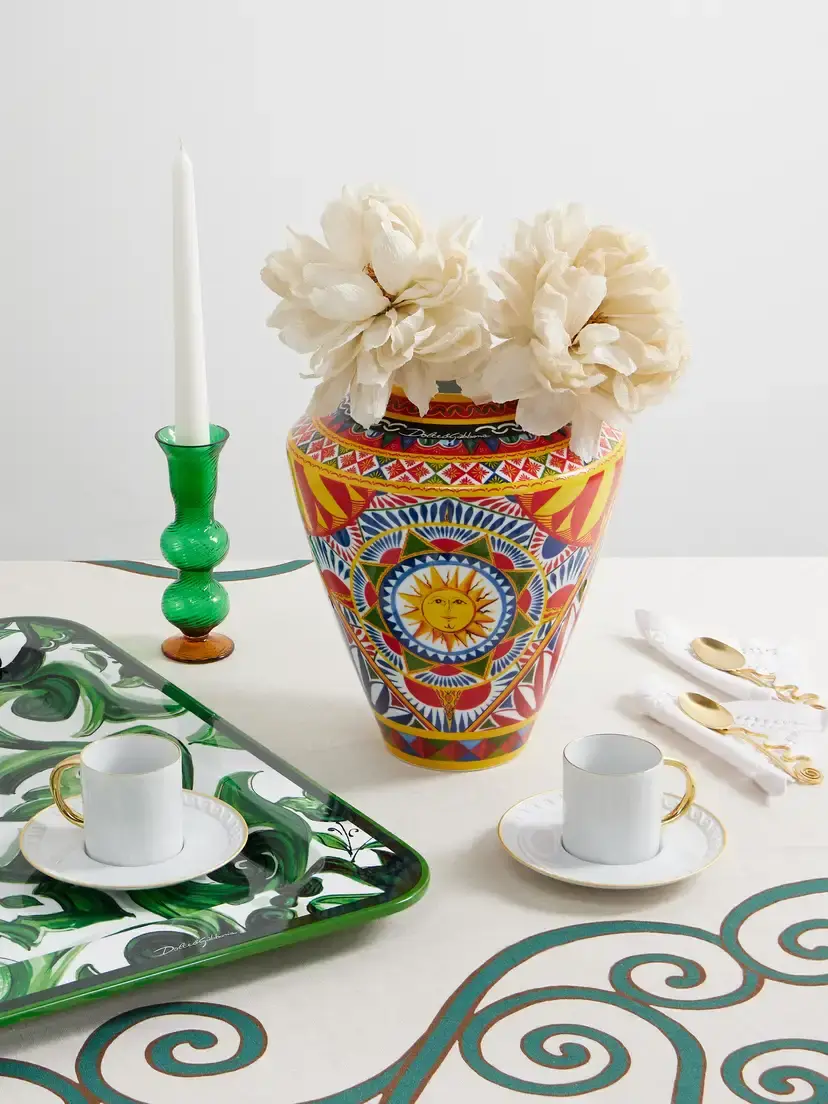 Dolce & Gabbana Small Amphora Porcelain Vase | Thumbnail 2 Dolce & Gabbana Small Amphora Porcelain Vase | Thumbnail 2