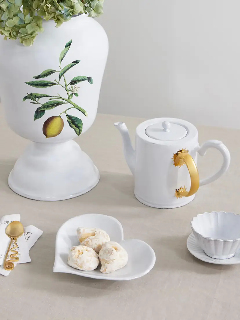 Astier De Villatte Coeur Ceramic Dessert Plate | Thumbnail 2 Astier De Villatte Coeur Ceramic Dessert Plate | Thumbnail 2