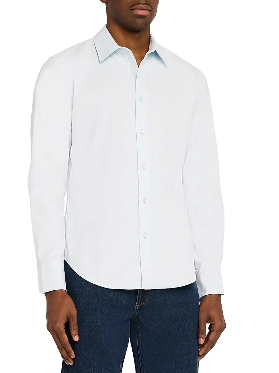 rag & bone Men's Tomlin Stretch-Cotton Dobby Shirt | Thumbnail 3