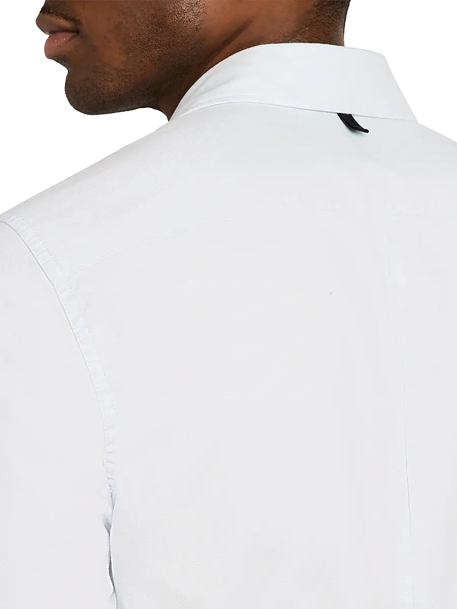 rag & bone Men's Tomlin Stretch-Cotton Dobby Shirt | Thumbnail 5
