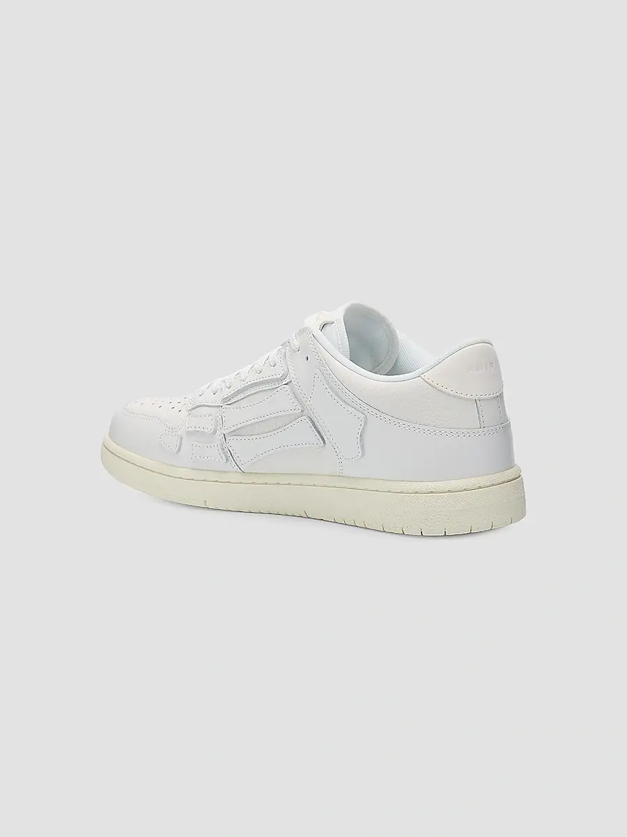 AMIRI Men's Skel Appliqué Leather Low-Top Sneakers | Thumbnail 2 AMIRI Men's Skel Appliqué Leather Low-Top Sneakers | Thumbnail 2