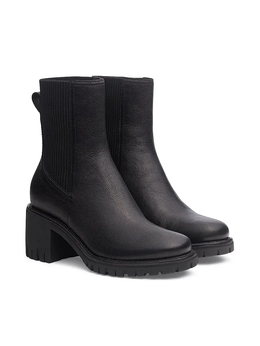 rag & bone Women's Corey Leather Mid-Heel Chelsea Boots | Thumbnail 2 rag & bone Women's Corey Leather Mid-Heel Chelsea Boots | Thumbnail 2
