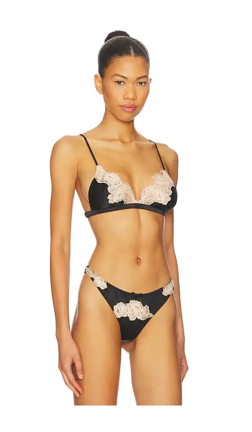 Fleur du Mal Juliet Lace Triangle Bra | Thumbnail 2 Fleur du Mal Juliet Lace Triangle Bra | Thumbnail 2