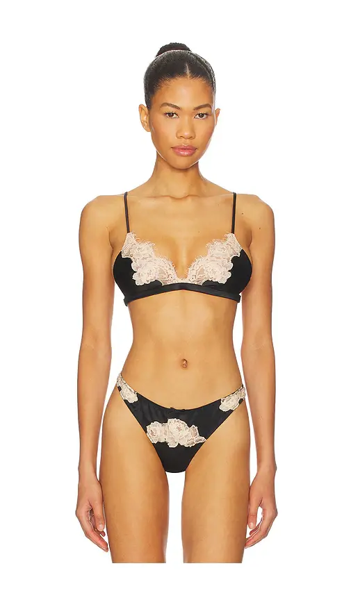 Fleur du Mal Juliet Lace Triangle Bra